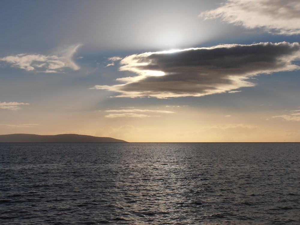 Couché de soleil à Salthill