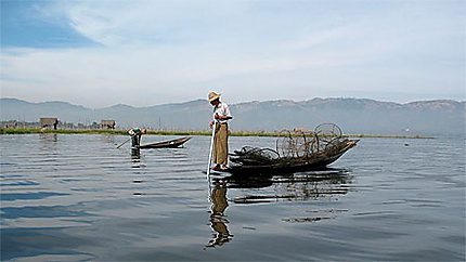 Pêcheurs sur le Lac Inle