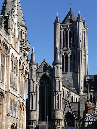 Eglise St-Nicolas, Gand, Belgique Eglise St-Nicolas, Gand, Belgique