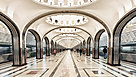 Moscou, dans le plus beau m&eacute;tro du monde