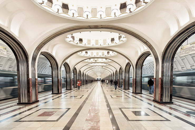 Moscou, dans le plus beau métro du monde