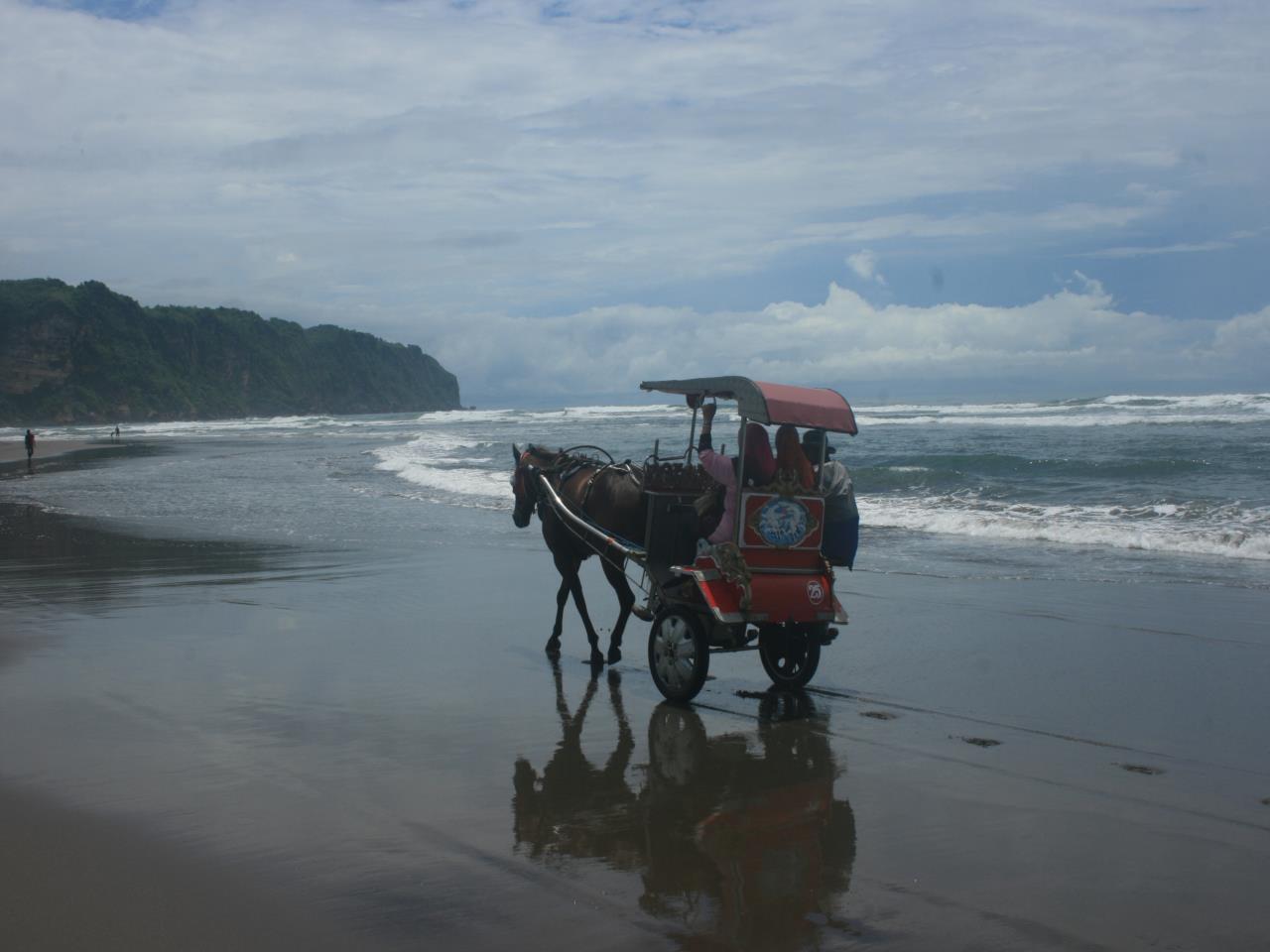 Plage de Parangtritis Plage de Parangtritis