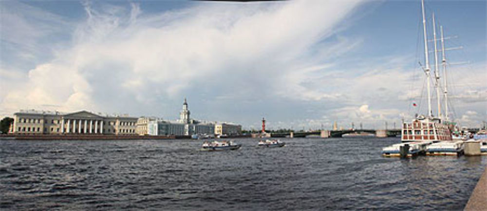 Vue sur le Palais Menchikov