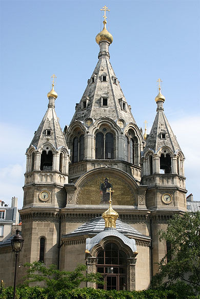 La cathédrale Saint-Alexandre-Nevski