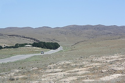 En route pour le désert du Kysyl-Koum