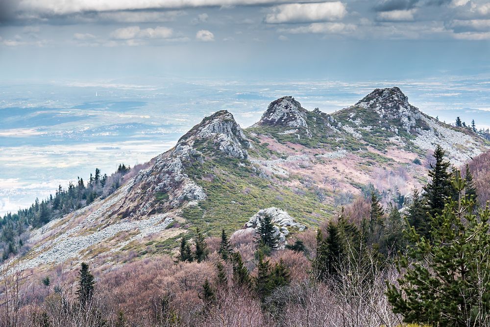 Massif du Pilat - Les 3 dents