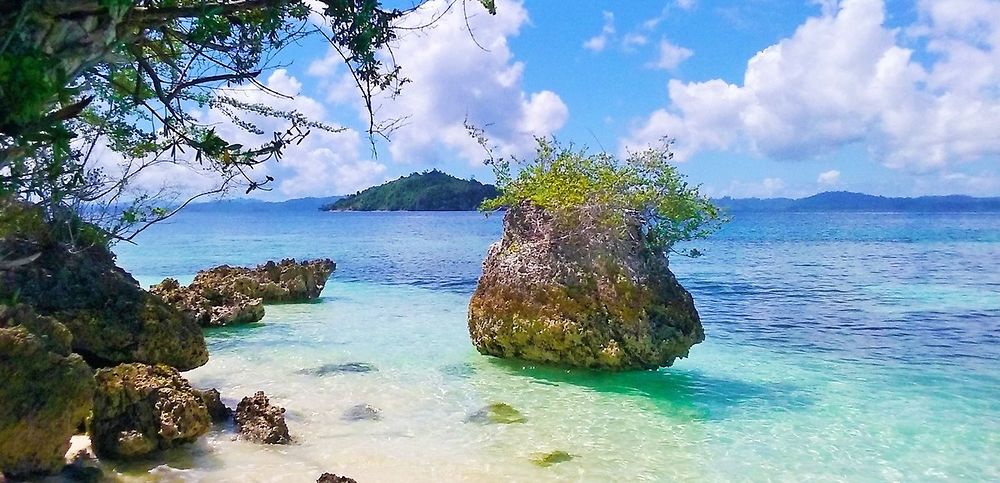 Petite plage de rêve sur Bolilanga