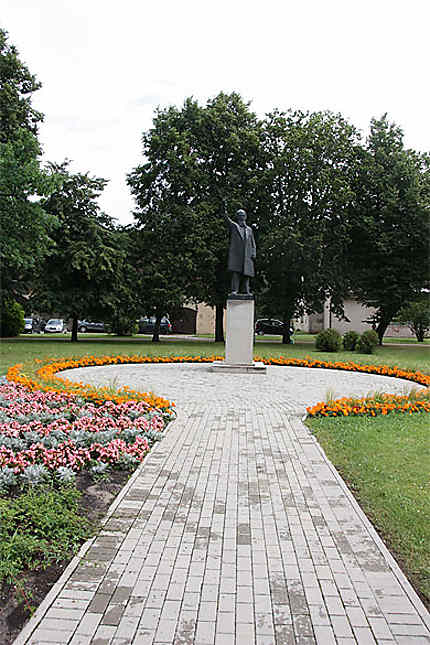 Statue dans le parc