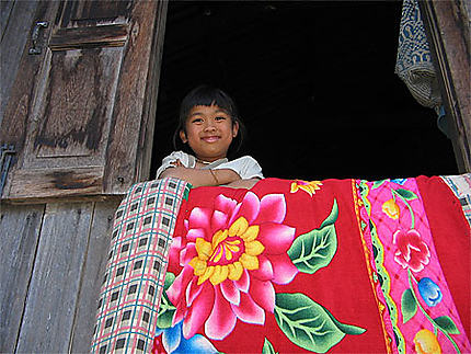 Sourire du Myanmar à Kalaw
