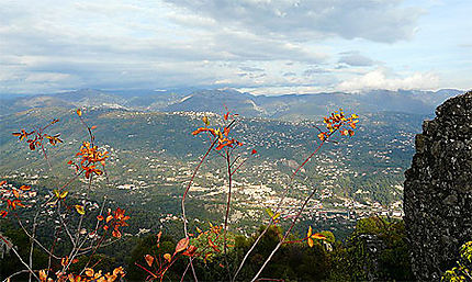 Panorama sur Contes et autres villages