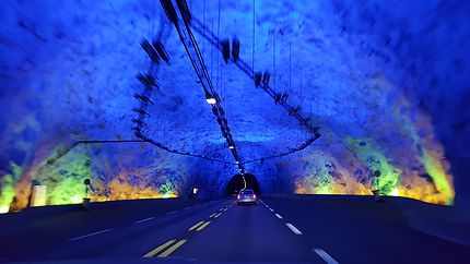 Le tunnel de Laerdal