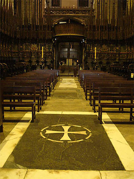 A l'intérieur de la cathédrale