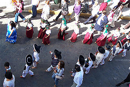 Procession à Oaxaca