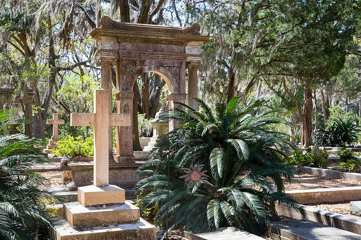 Bonaventure Cemetery dans les environs de Savannah – Géorgie, États-Unis