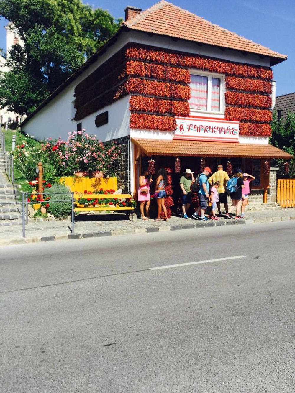 La maison du paprika à Tihany