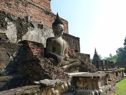 Statue à Ayutthaya