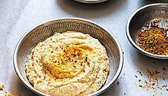 Recette de l'houmous &agrave; l'indienne