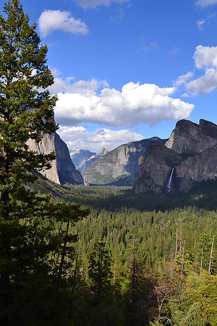 Point de vue à Yosemite