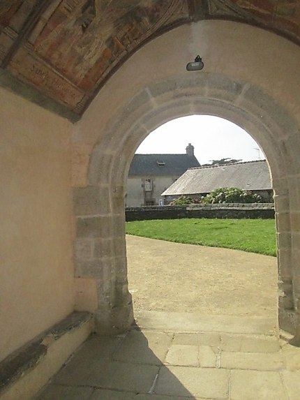 Entrée de l'église