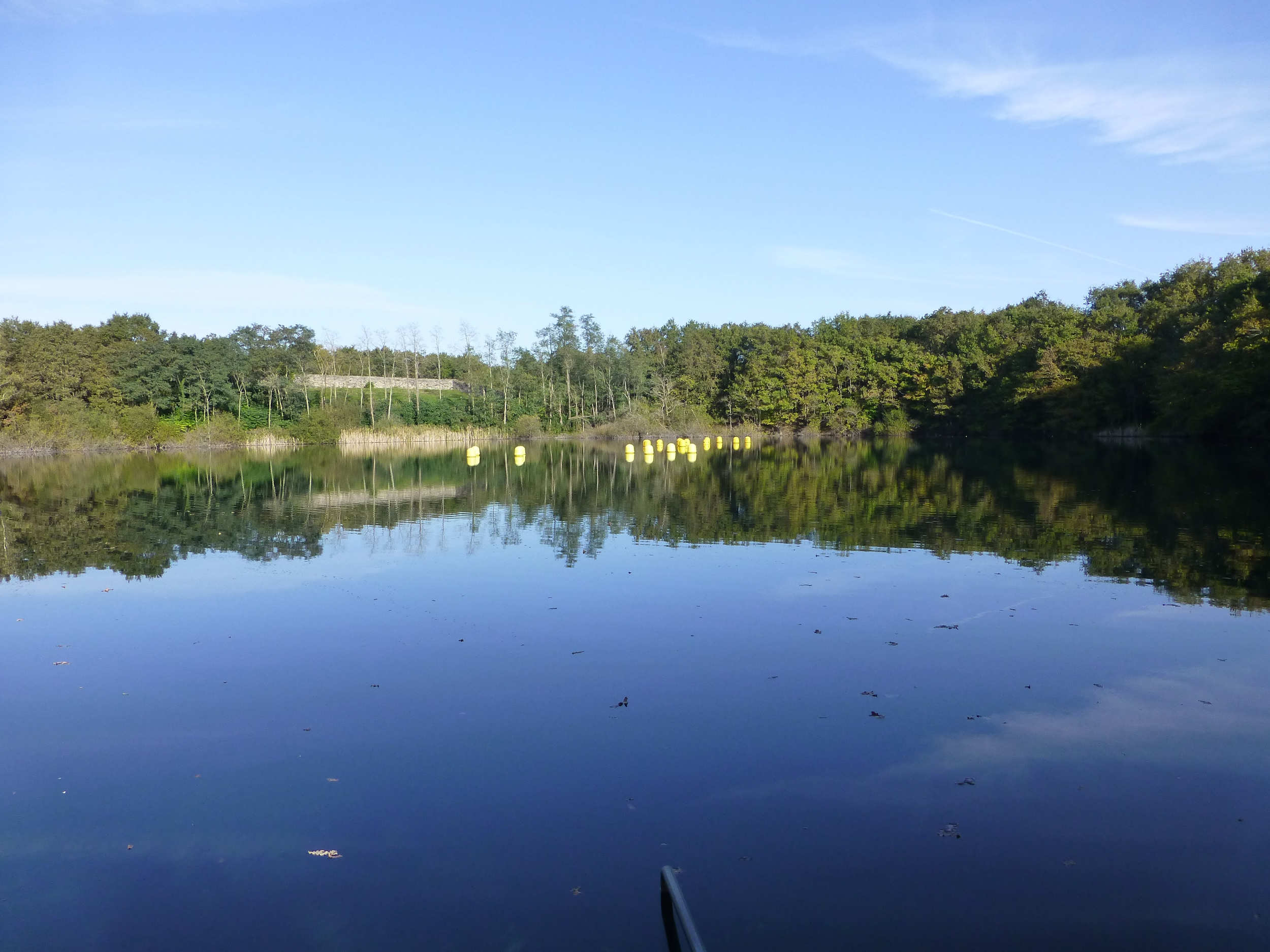 Lac au parc des Ardoisières de Trélazé Lac au parc des Ardoisières de Trélazé