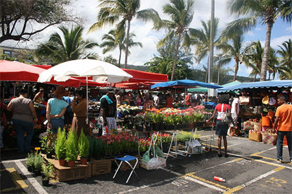 Le marché de Saint-Paul (La Réunion)