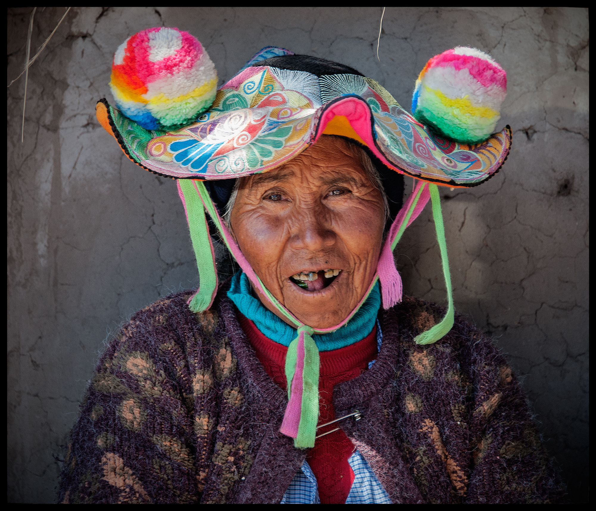 Lady Pom-Pom au Lac Titicaca Lady Pom-Pom au Lac Titicaca
