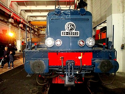 Exposition de vieilles locomotives