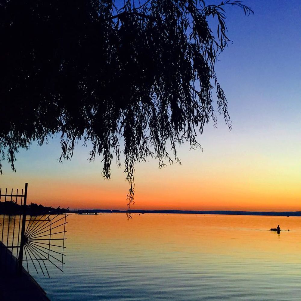 Coucher de Soleil sur le Balaton