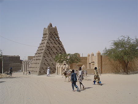 La mosquée de Sankoré La mosquée de Sankoré