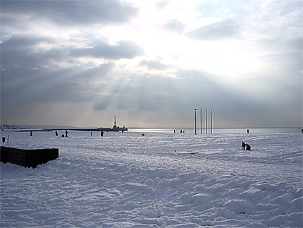 Jour de neige au Havre