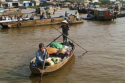 Marché flottant de Cai Rang