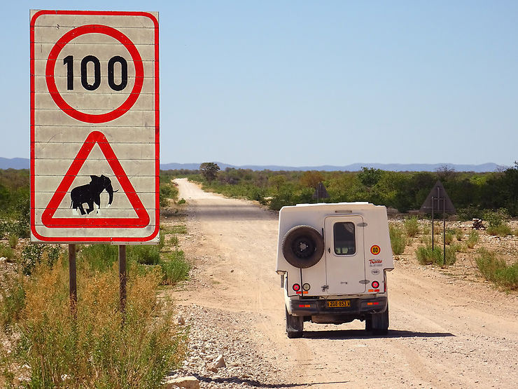 La Namibie en roues libres