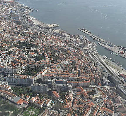 Au-dessus de Lisbonne !