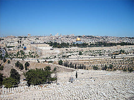 Vue splendide de Jerusalem