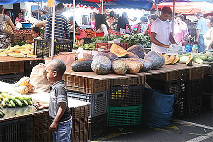 Le marché à Saint-Paul