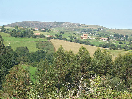 Vue de la grotte d'Altamira Vue de la grotte d'Altamira
