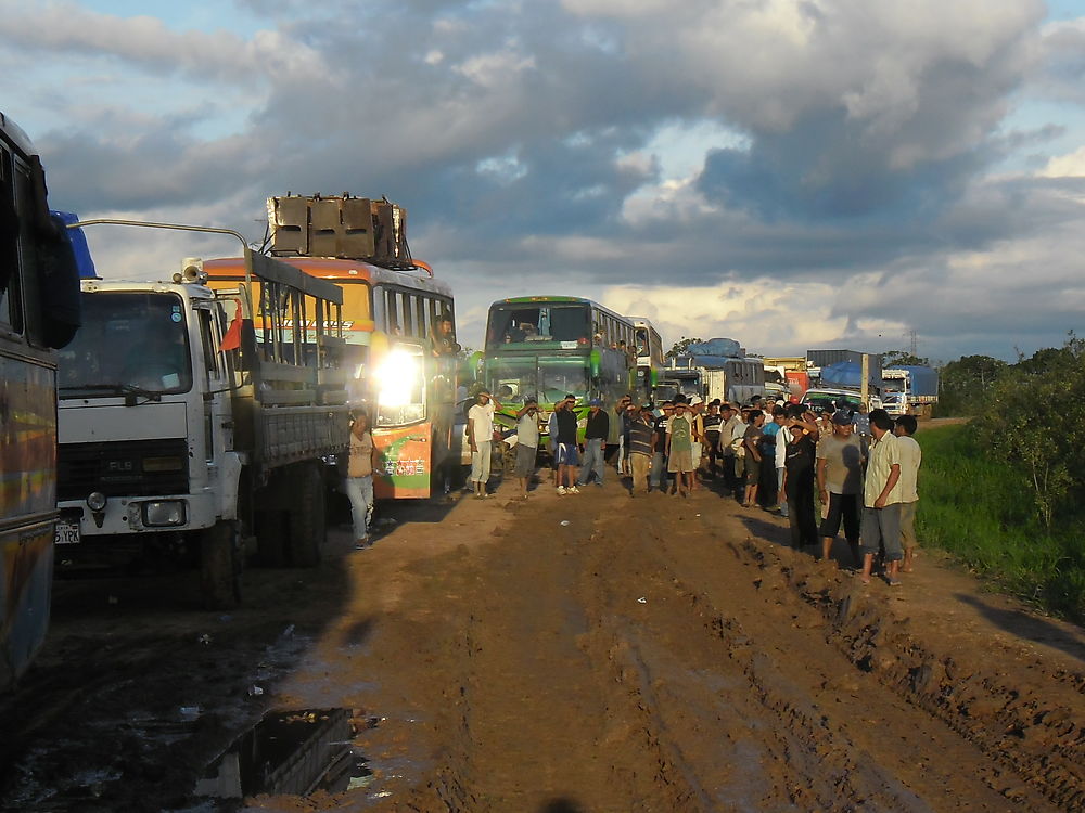 Ahhh...Les routes boliviennes :) 