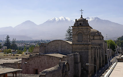 L'entrée du couvent de Santa Catalina à Arequipa