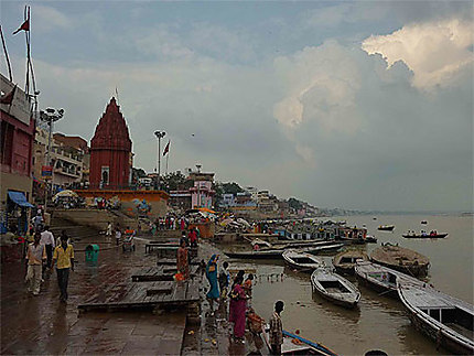 Varanasi après l'orage