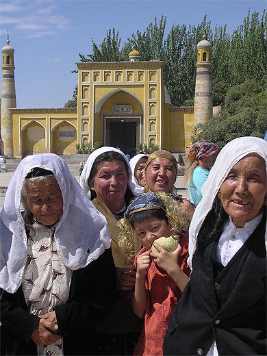 Mosquée d'Aidkah à Kashgar