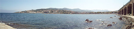 Banyuls sur mer en panorama Banyuls sur mer en panorama