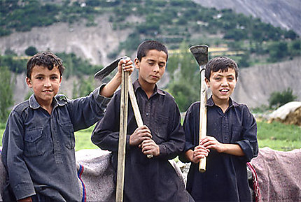 Enfants à Karimabad