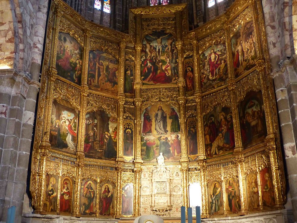 Cathédrale d'Avila - Retable