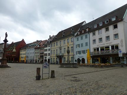 Place centrale de la ville, Freiburg im Breisgau