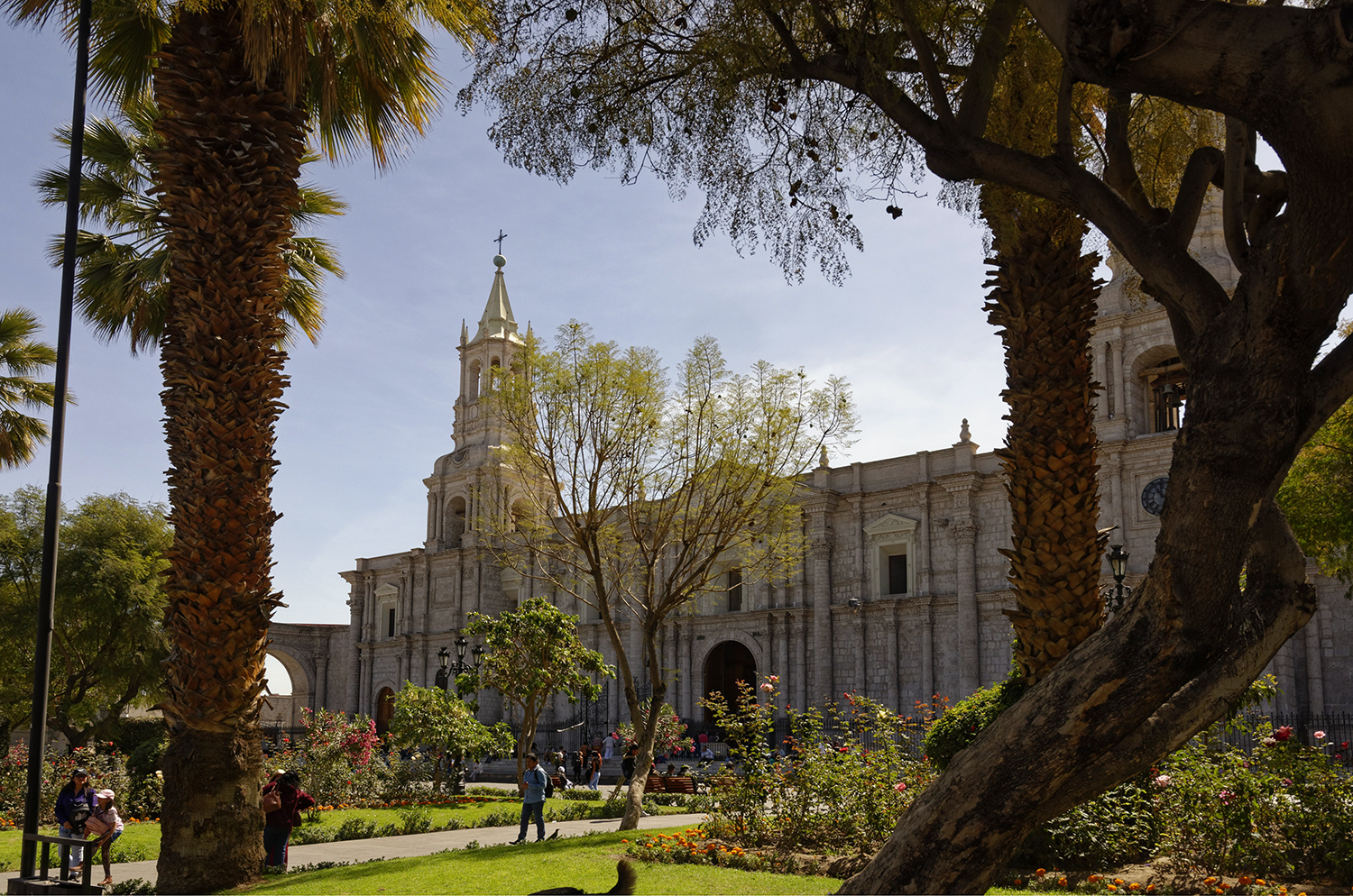 La cathédrale d'Arequipa La cathédrale d'Arequipa
