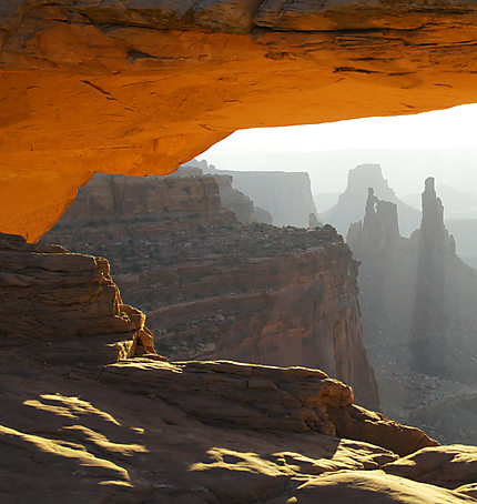 Mesa arch au lever du soleil