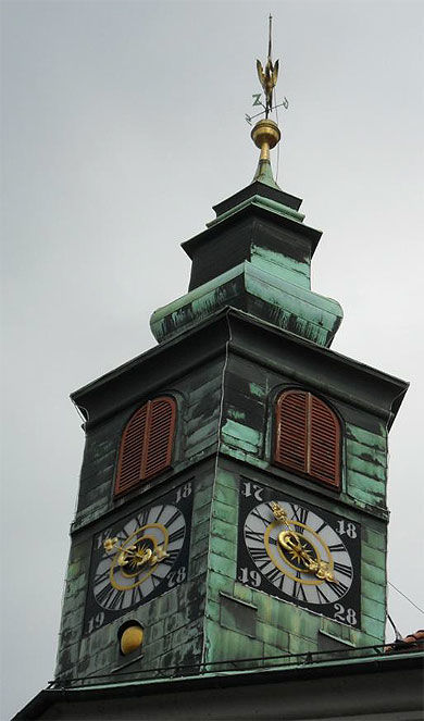 Hôtel de ville : clocher