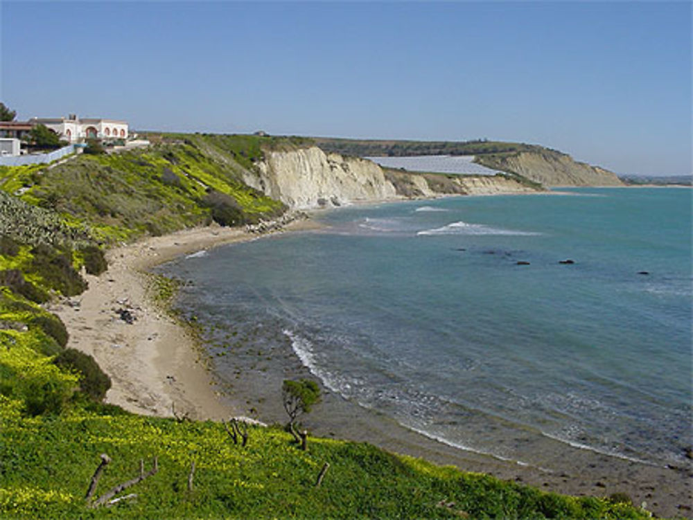 La côte de Falconara