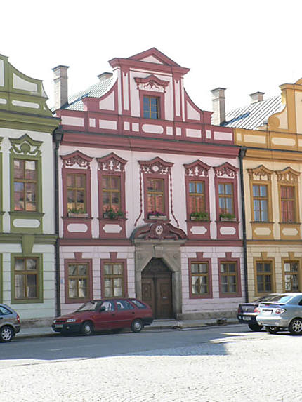 Maisons baroques du centre ville