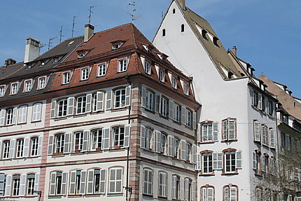 Belles maisons de la place Gutenberg